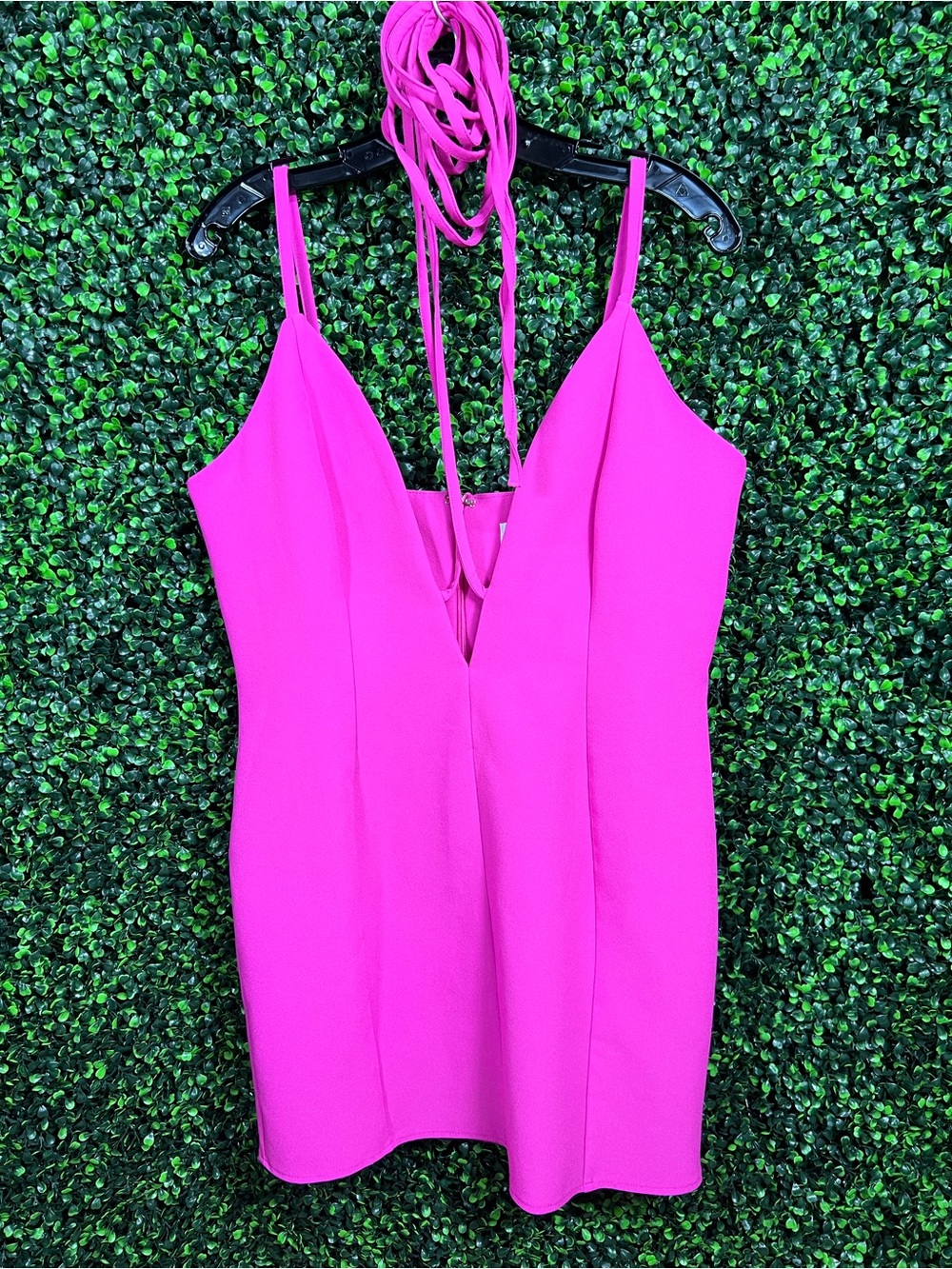 ASOS | Strappy Plunge Mini Dress - Picture 5 of 11
